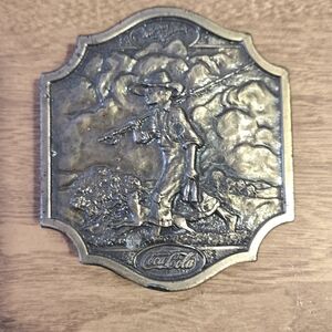 Coca-Cola 1976 VtG Belt Buckle Manufactured By Bergamot Brass Works
